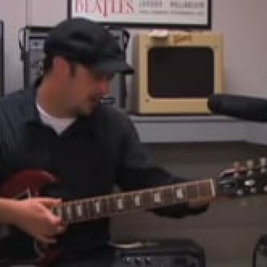 45. Angus Young ACDC AC/DC Gibson SG Electric Guitar Review How To Play ...